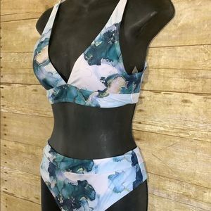 Women’s Shien marble bikini set size small